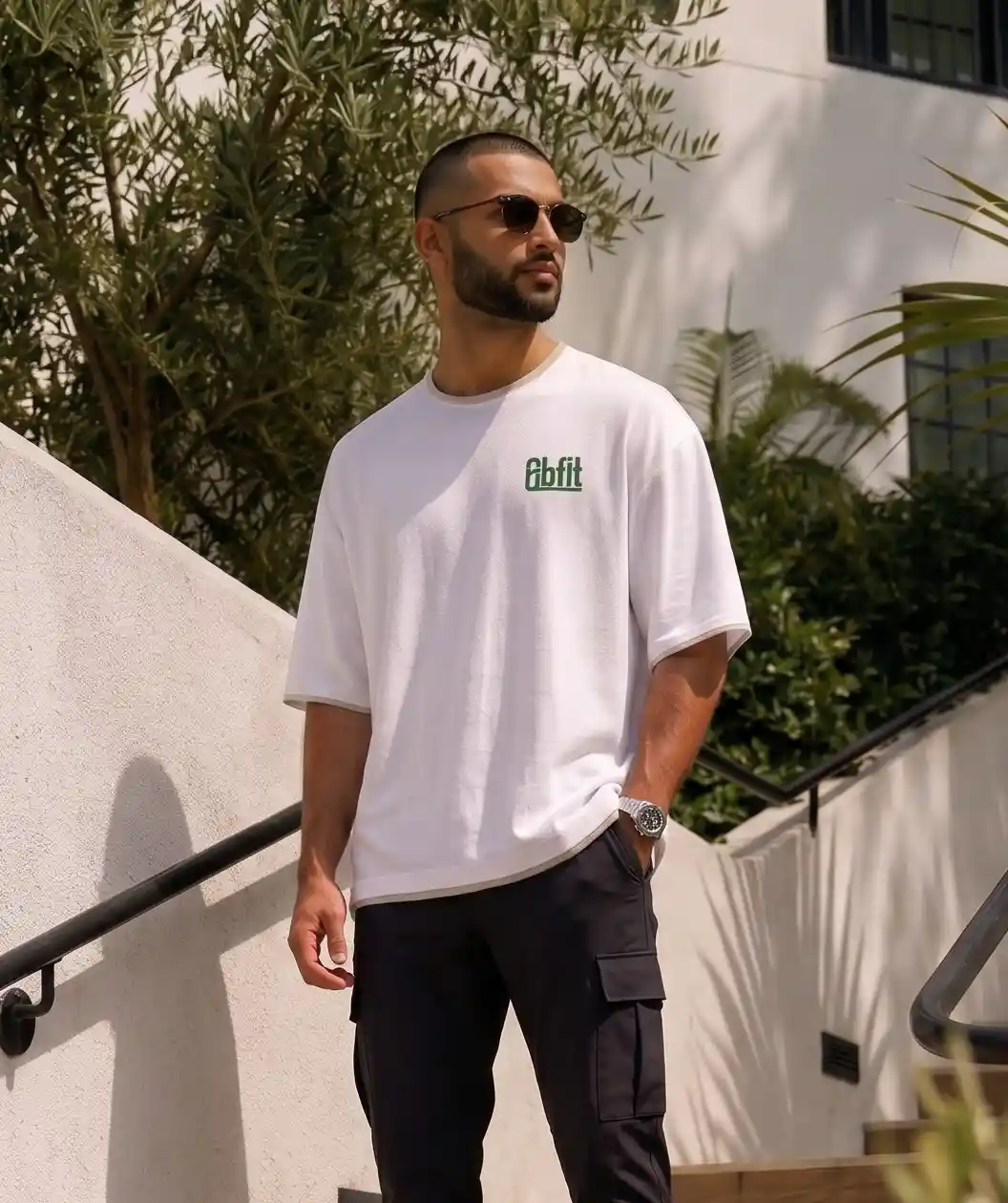 White Oversized T-shirt